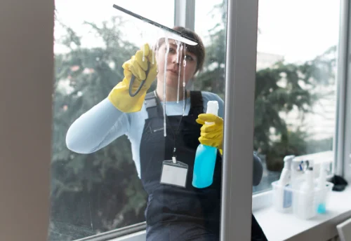Nettoyage de vitres intérieures et extérieures à Jenzat
